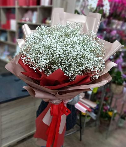 Букет цветов из: Гипсофила в Архангельское
