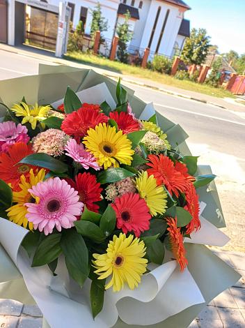 Букет цветов из: Герберы в Архангельское